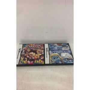 Nintendo DS Smurfs And Carnival Games